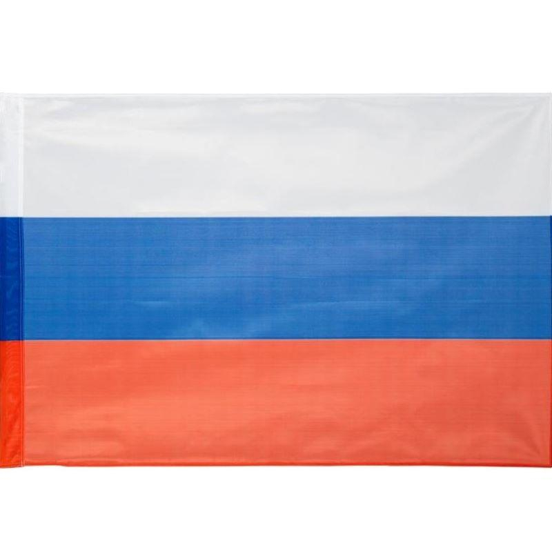 Флаг РФ 150х100 см, уличный, флажная сетка 1605031
