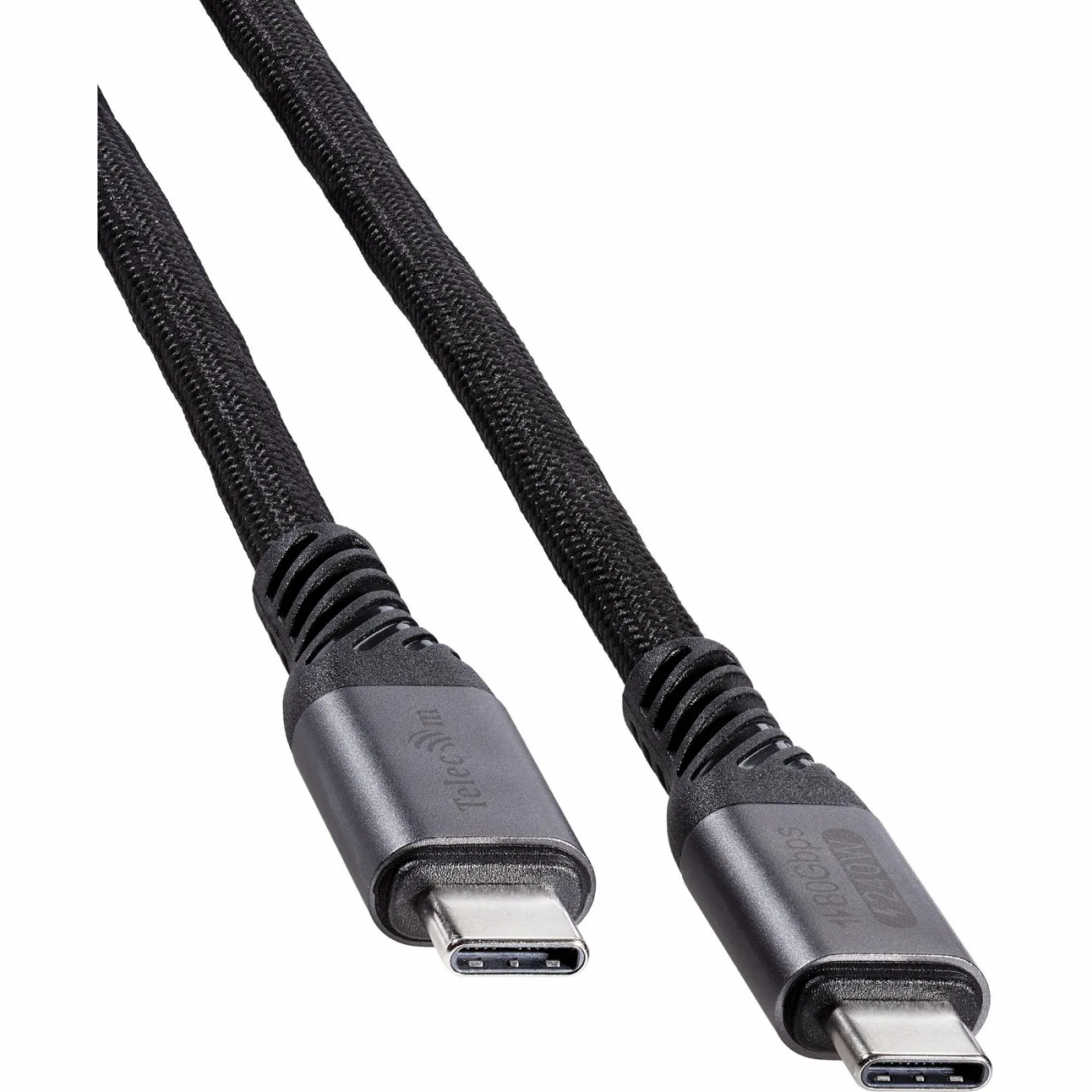 Кабель USB4 TypeCM/CM 16K@60Hz 80GBps, PD 240W, Telecom 1м TUS855-1M 2390295