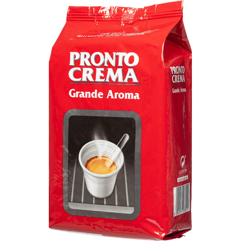 Кофе Lavazza Pronto Crema Grande Aroma в зернах, 1кг 1332331