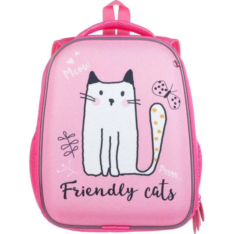Ранец Комус Класс Light Friendly cats, 2 отд. 700гр 1976810