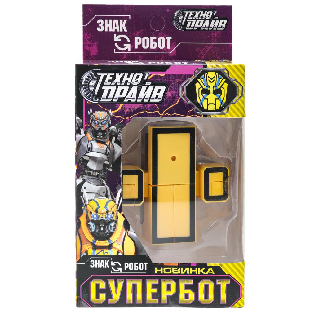 Робот трансформирующийся в знак (деление) Технодрайв ZY1178643-R13