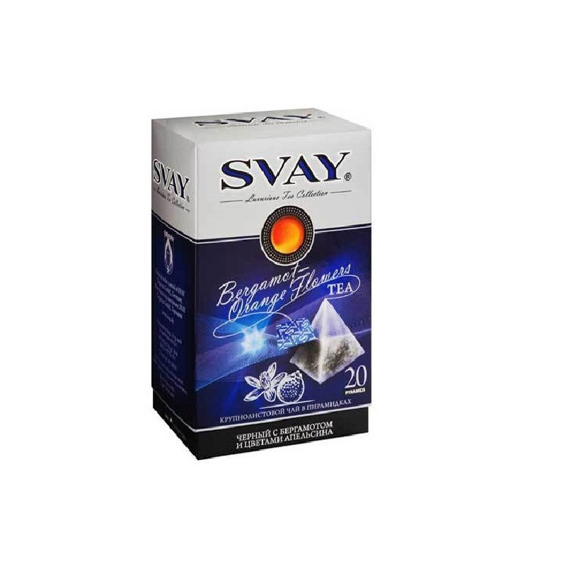 Чай Svay Bergamot-Orange черн.с бергамотом, 20пак. 945267