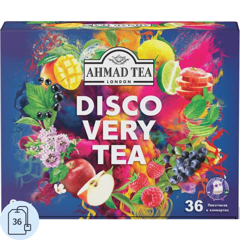 Чай Ahmad Tea Discovery Tea/Чайное открытие асс.9 вкусов 36 пак N089 2204276