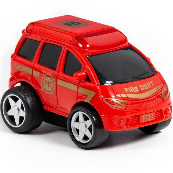 Автомобиль "Крутой Вираж: Пожарный" инерционный (в асс) Полесье П-78988