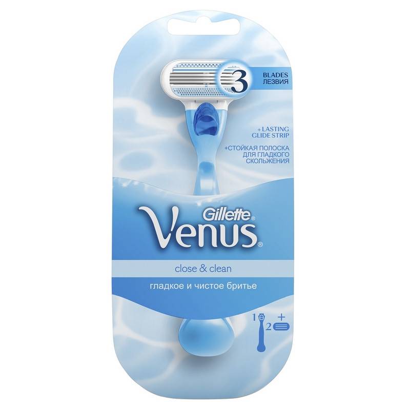 Бритва VENUS с 2 сменными кассетами GILLETTE 491138