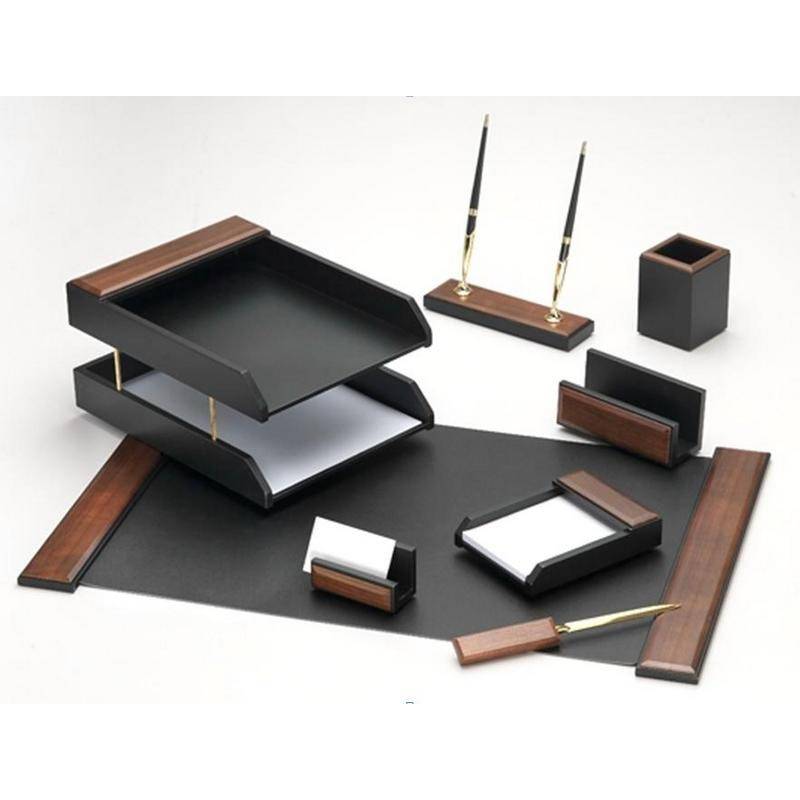 Набор настольный деревянный 8 предм. T8G-1А Орех темн. Тайвань 407845