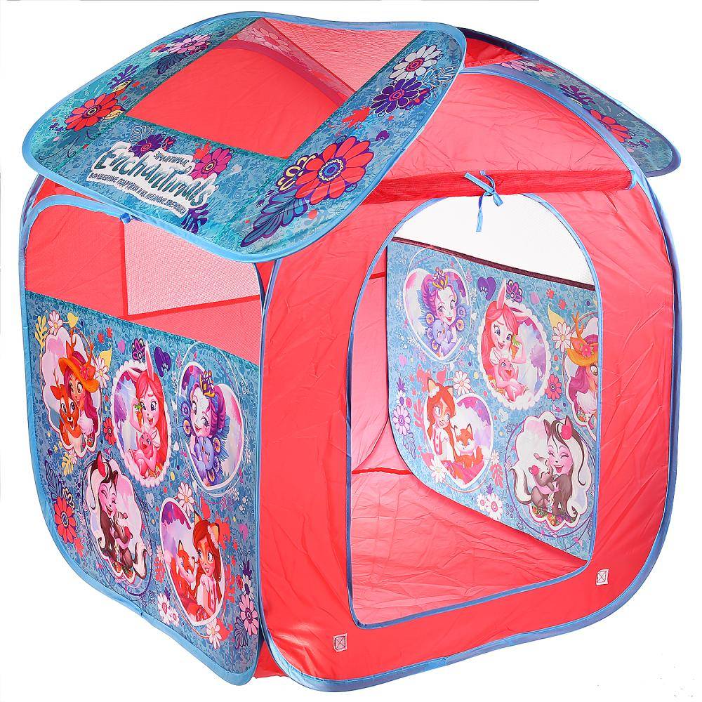 Палатка детская игровая "Enchantimals" 83Х80Х105см, в сумке Играем вместе GFA-ENCH-R