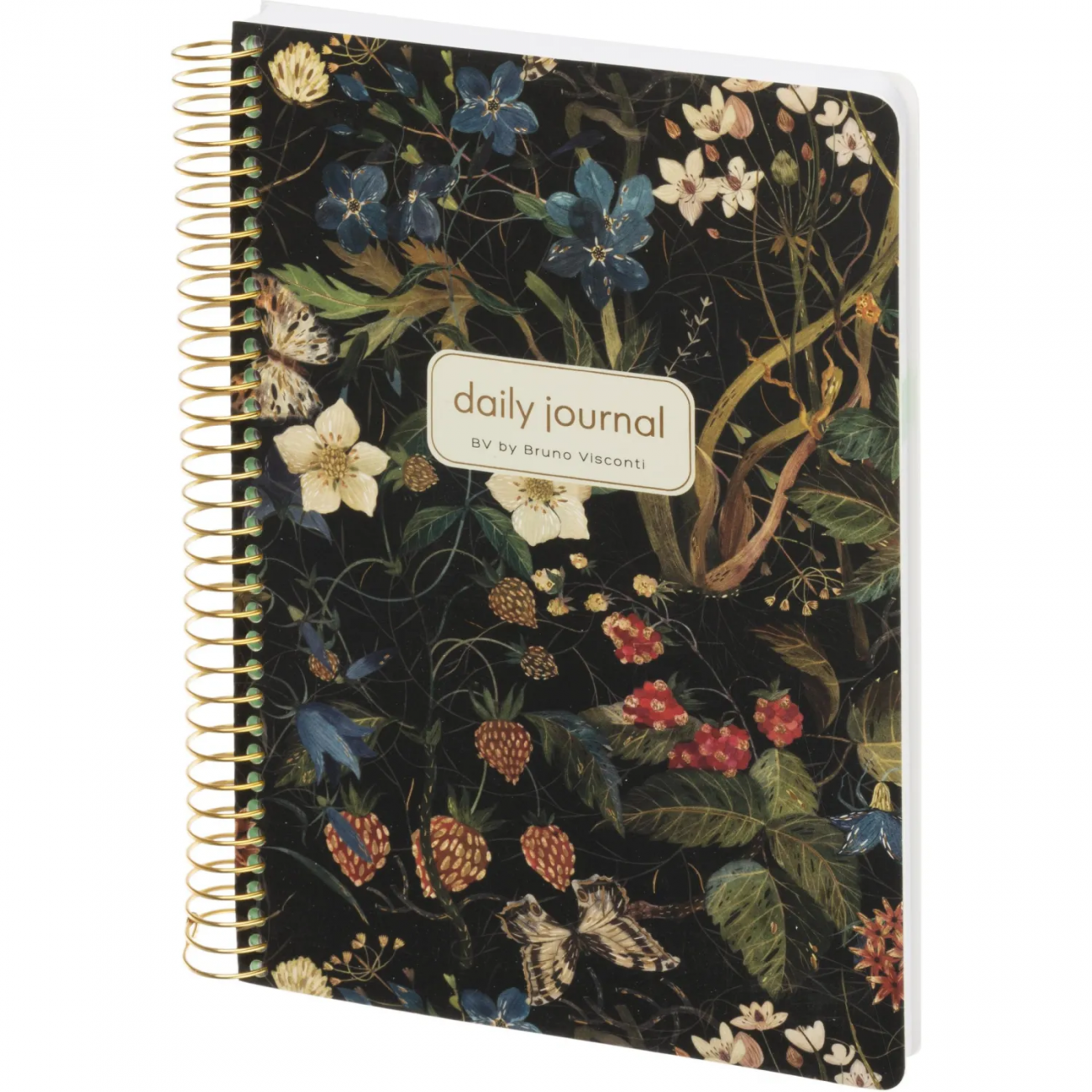 Ежедневник недатированный CUTE DIARY А5,BV,136,лес.яг,зол.греб,3-701/12 Bruno Visconti 2395953