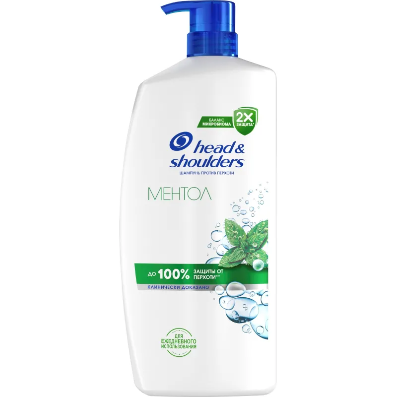Шампунь Head&Shoulders от перхоти Ментол 800мл 2339892 8700216326469