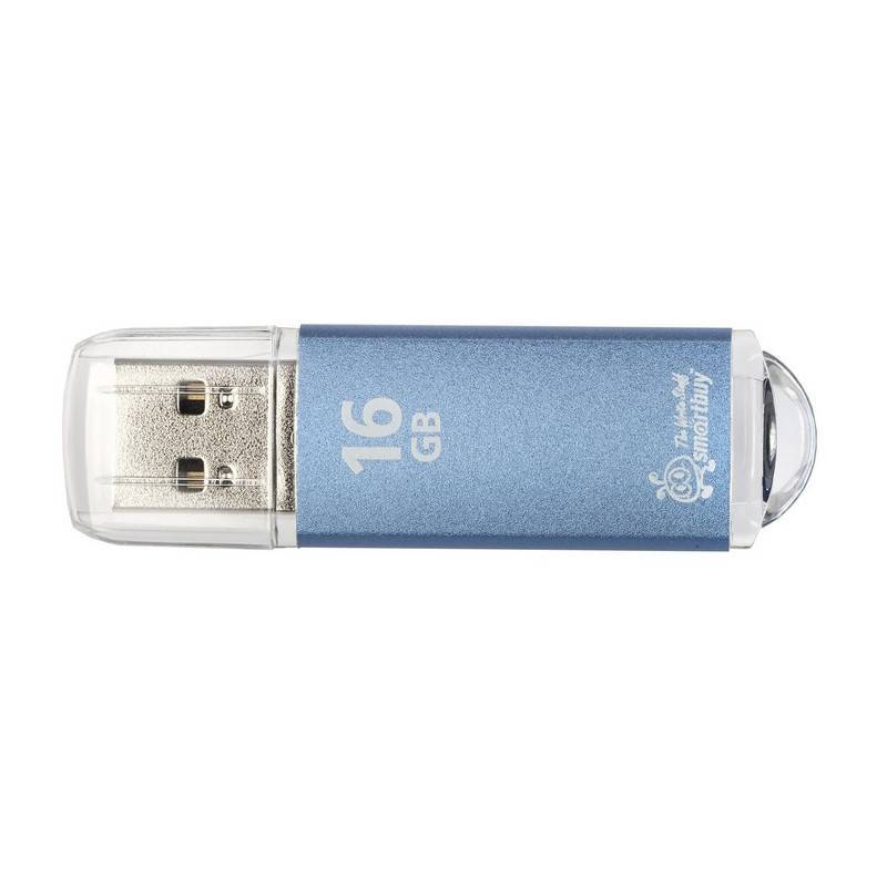 Флеш-память SmartBuy V-Cut 16 Gb USB 2.0 голубая SB16GBVC-B 445914