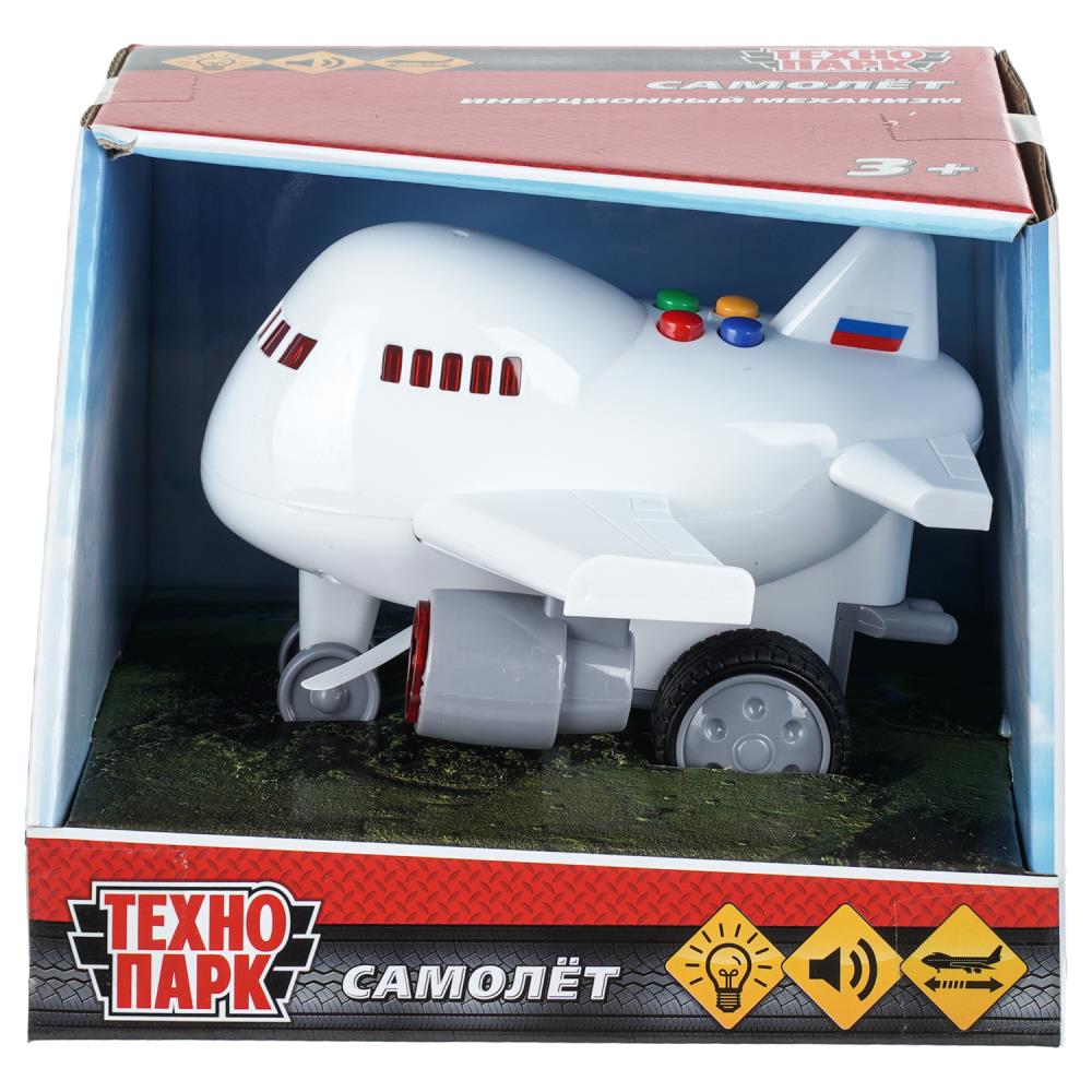 Модель свет-звук Самолет, 14,5 см, Технопарк 1630055-R (48)