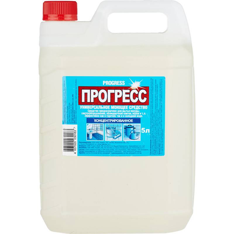 Универсальное чистящее средство Прогресс жидкость 5 л 541775