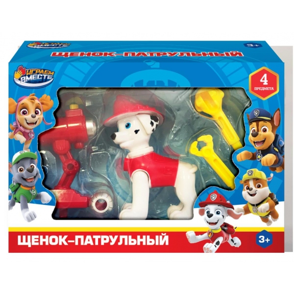 Фигурка шенок патрульный (3 вида в асс) Играем Вместе B2298646-R