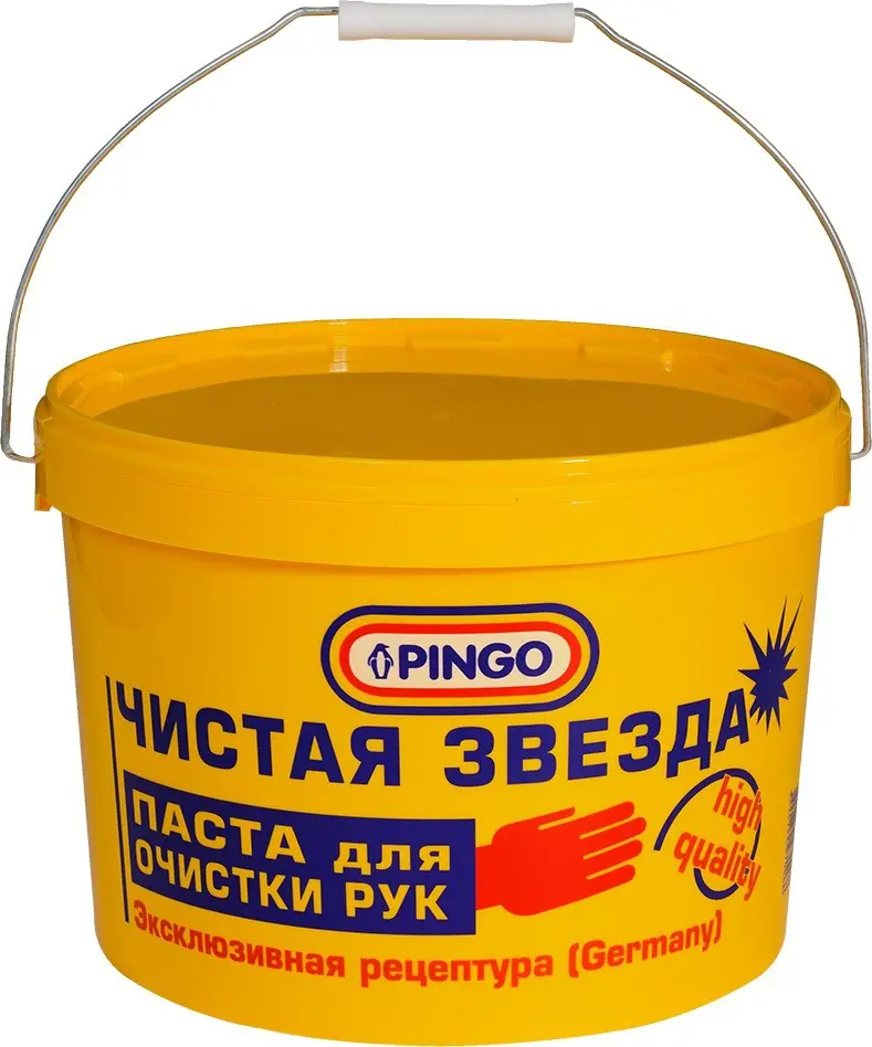 Pingo Паста для очистки рук Чистая звезда, ведро 11 л. 4620754970068