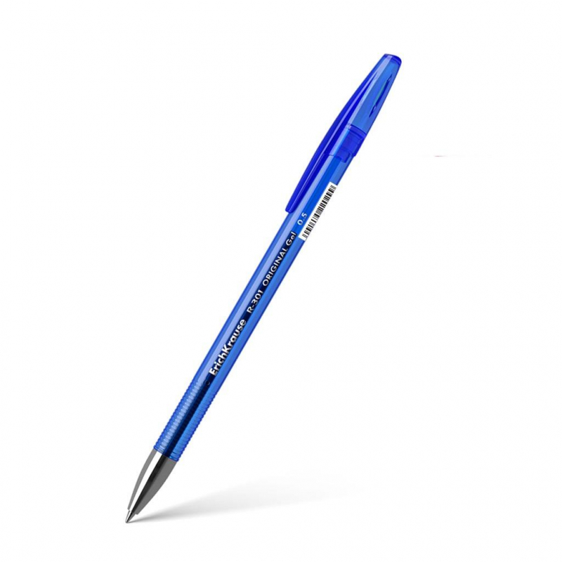 Ручка гель ErichKrause R-301 Original Gel Stick 0.5, цвет чернил синий 1442244 40318
