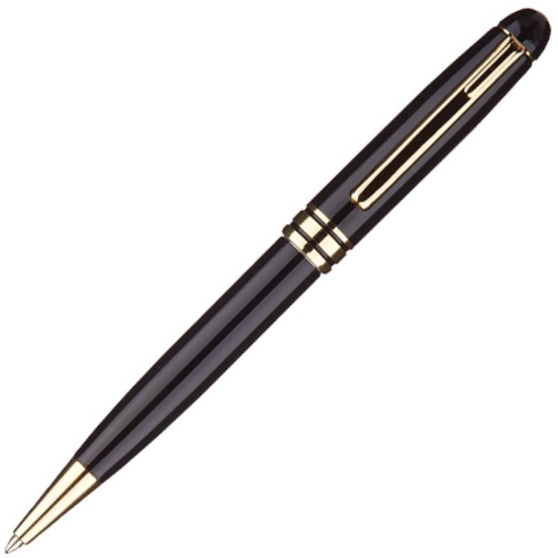 Ручка шариковая Verdie Ve-100 Luxe цвет чернил синий цвет корпуса черный 511232