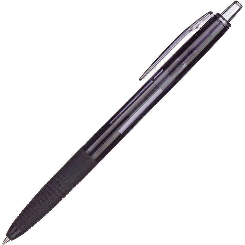 Ручка шариковая автоматическая Pilot Super Grip BPGG-8R-F-B черная (толщина линии 0.22 мм) 735670