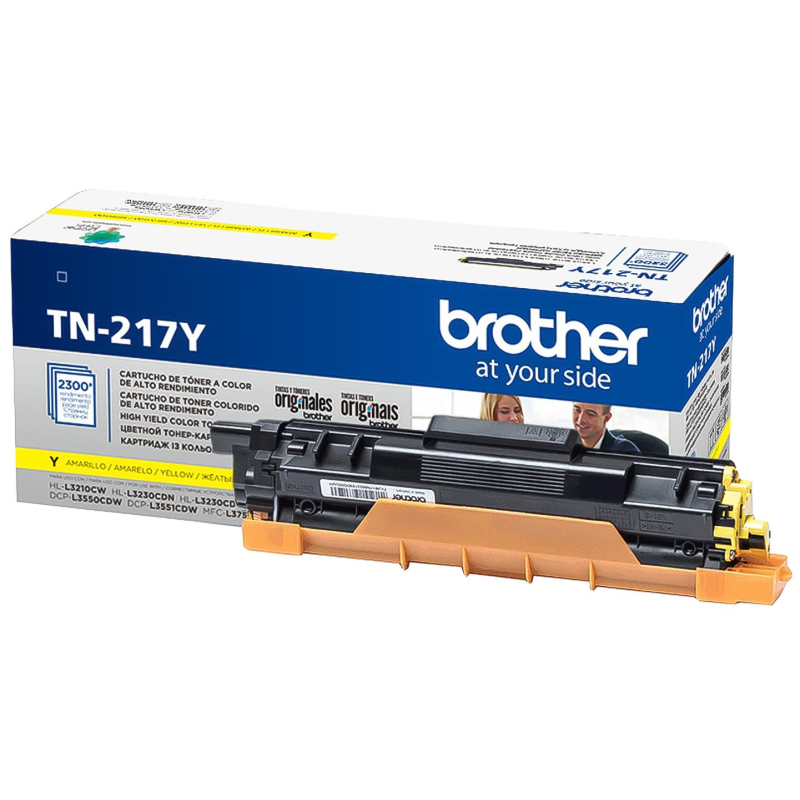 Тонер-картридж Brother TN-217Y жел. для HL-L3230CDW/DCP-L3550CDW 1100467 TN217Y