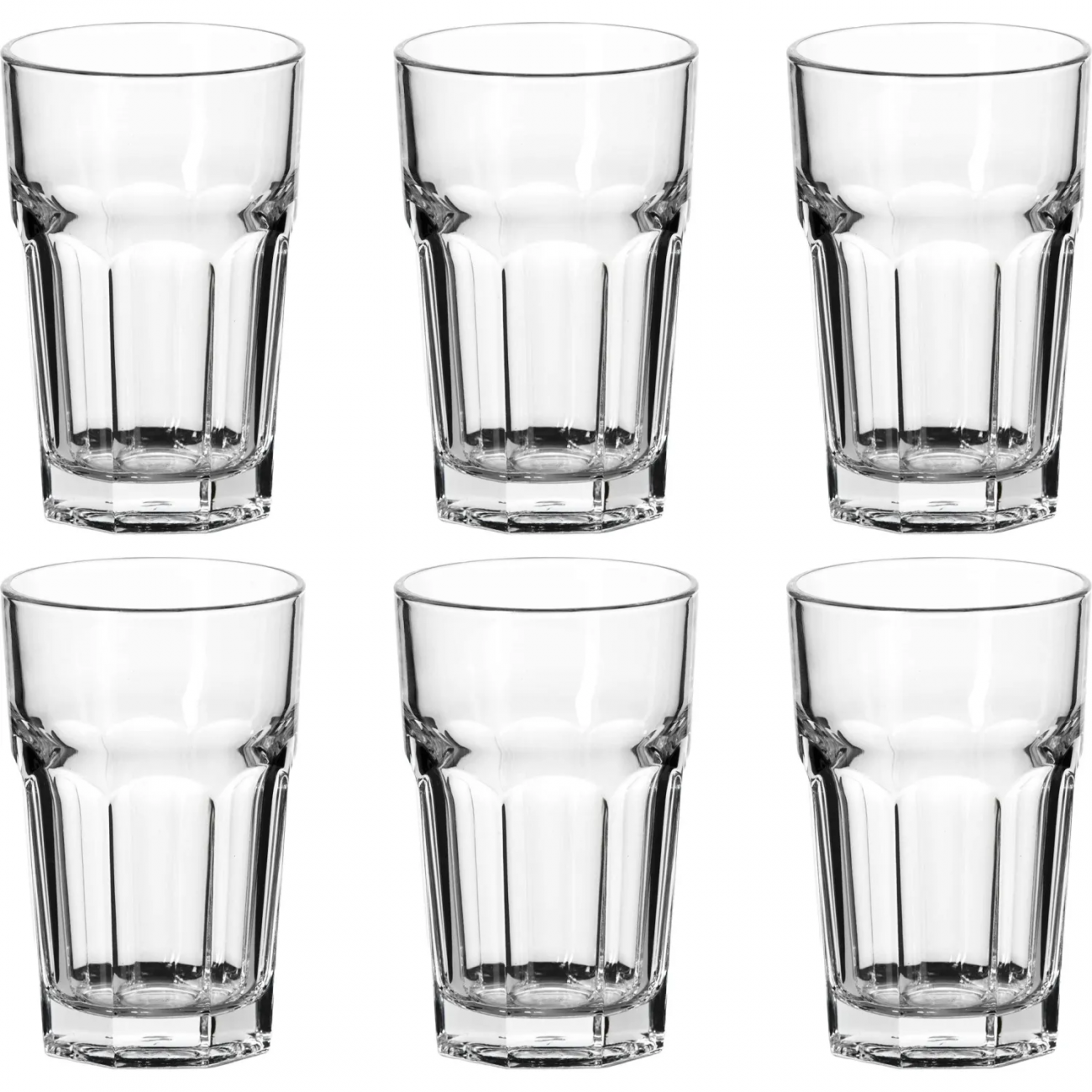 Стакан закал. КАСАБЛАНКА 6 шт. 295 мл Pasabahce 2365808 52713BT