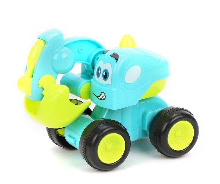 Экскаватор игрушечный, 2 цвета в асс, 10,5х7,5х15 см арт. 0531-1