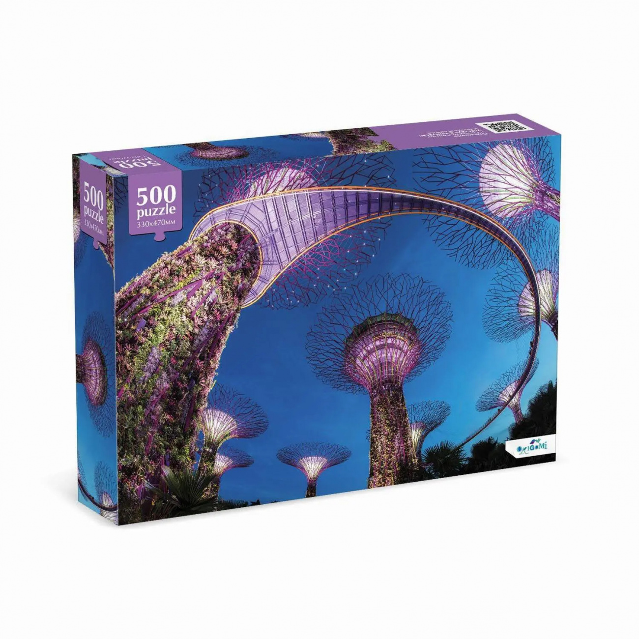 ORIGAMI Пазл Футуристические сады Сингапура 500эл. 09072
