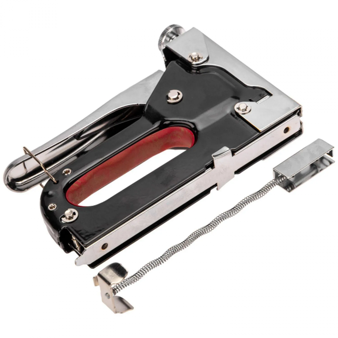 Степлер меб. металл со вставками 3в1 REXANT (4-14мм) скобы и гвозди 12-5403 2380399 1279780