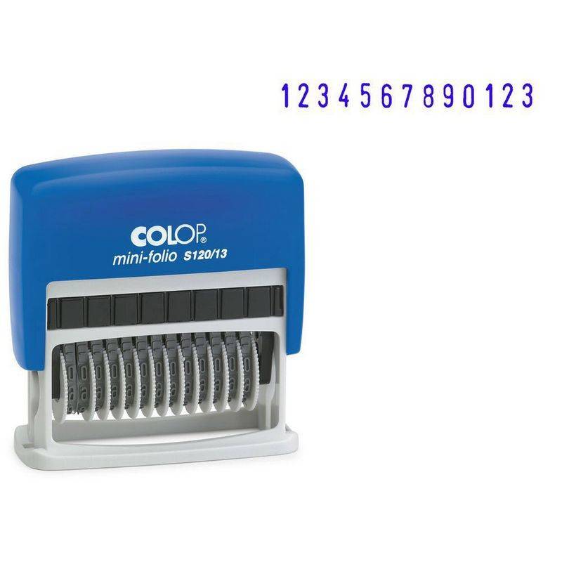 Нумератор ручной Colop S120/13 13-разрядный 218979