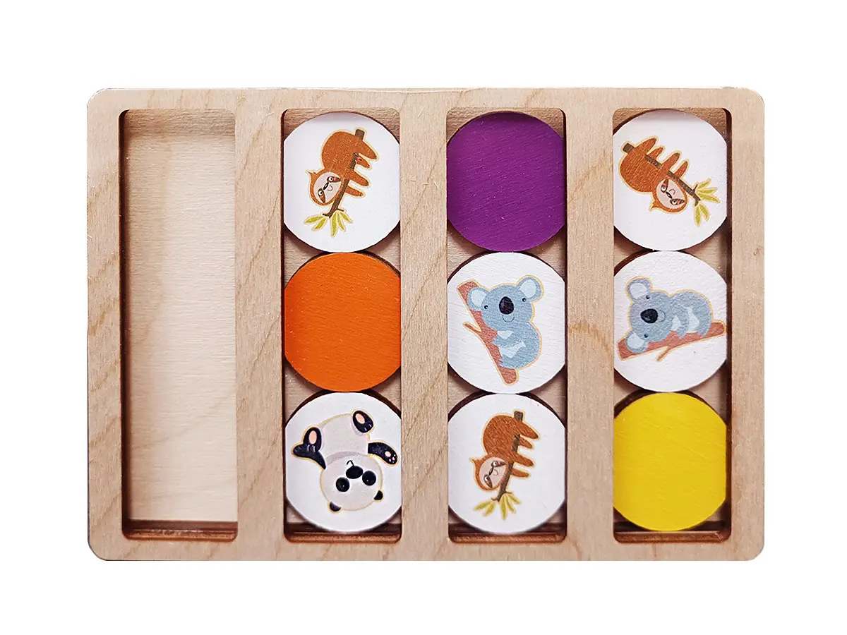 Развивающая игра Десятое королевство деревянная Колбочки 04530ДК