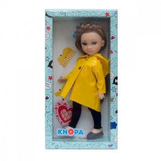 Кукла "Мишель под дождем" 36 см. Knopa 85001