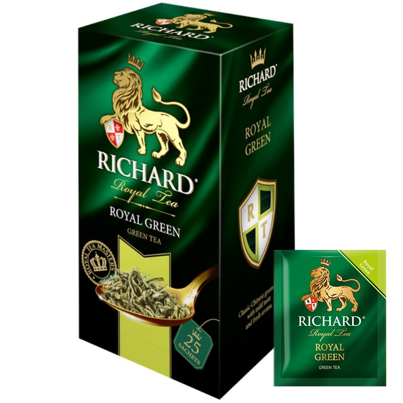 Чай Richard Royal Green зелен. 25 пак 1058714