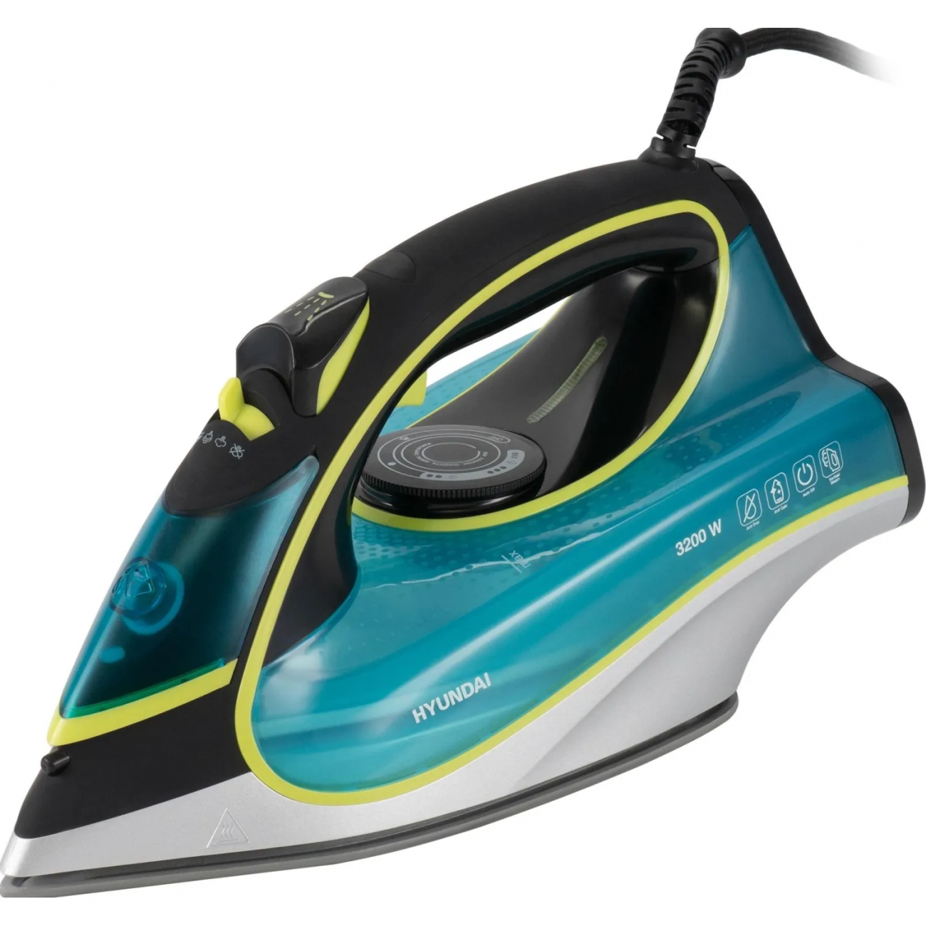 Утюг Hyundai H-SI01450 3200Вт голубой/желтый 2111590 1994470