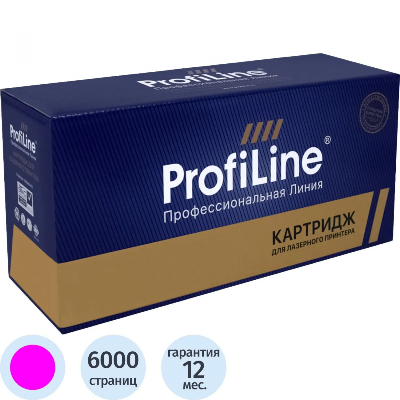 Картридж лазер. ProfiLine 415X W2033X пур. пов. емк. д/HP LJ M454/M479 2438603 PL_W2033X_M_emu