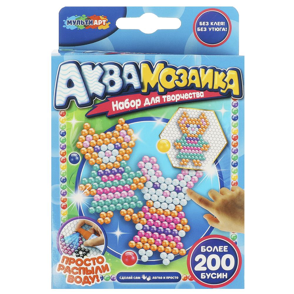 Аквамозаика 200 бусин ферма MultiArt AB-200FARM