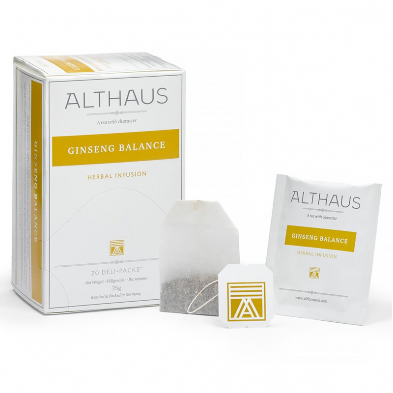 Чай Althaus Ginseng balans Deli Pack 20пак x 1.75г TALTHB-DP0024 1371658