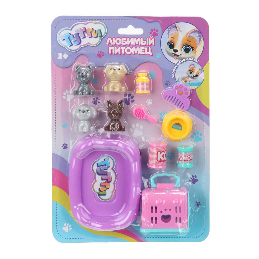 Игровой набор с питомцами и аксессуарами Тутти (4 питомца и 8 акс.) Y2204Z0286-2-25-RU