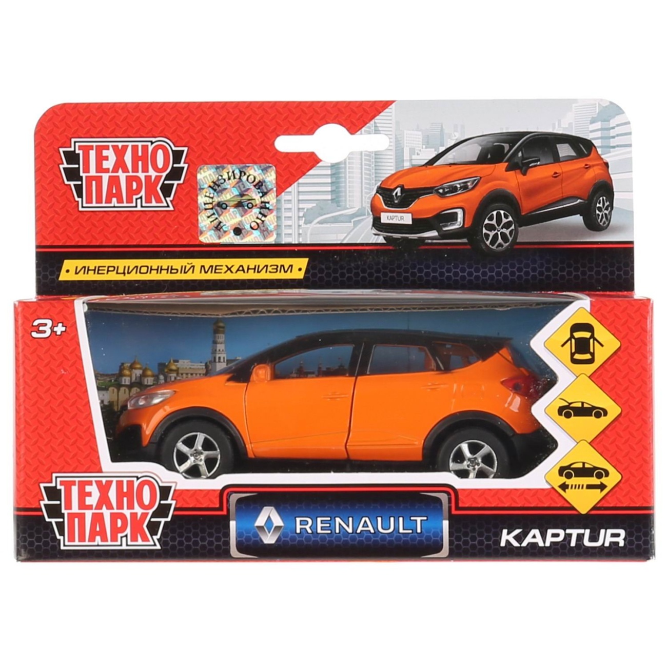 Машинка Технопарк RENAULT Kaptur 12 см SB-18-20-RK1-WB