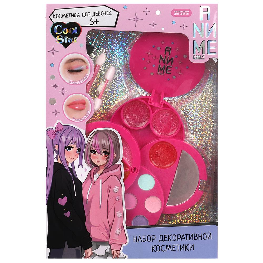 Косметика для девочек тени для век, блеск для губ Cool Star 114385-AG-TTG (144)