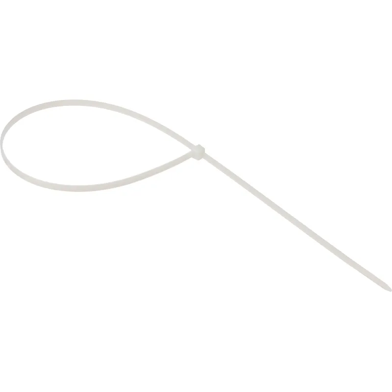 Хомут стяжка нейлоновая TOPFORT 5х500 белый 100 шт/уп 2097660