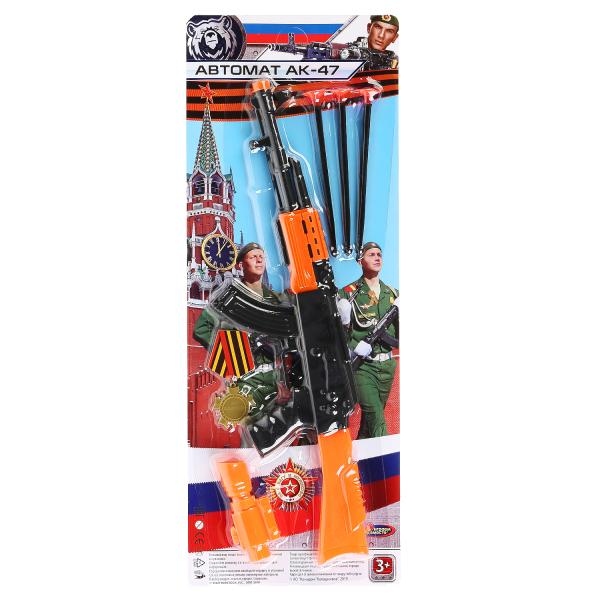 Автомат стреляет пулями с присосками, 50,7 см. (игрушка) Играем Вместе B1807397-R (96)