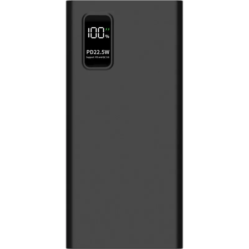 Внешний аккумулятор PERO PB05 10000 mAh,Li-Pol,output USB-C + 2USB-A,черный Pero  2154083 4673759570085