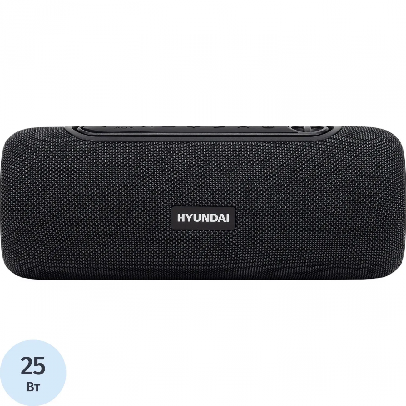 Акустическая система Hyundai H-PS1021 черный/черный 25W 1.0 BT 10м 1500mAh 1797404 1824818