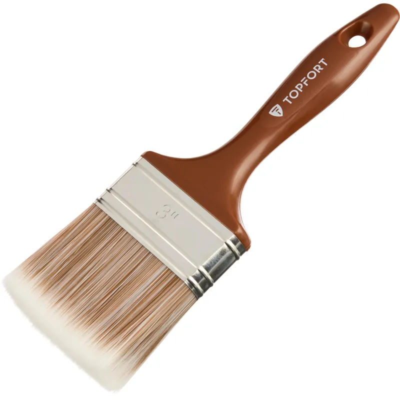 Кисть плоская по дереву TOPFORT Optimum 76х15 2129352