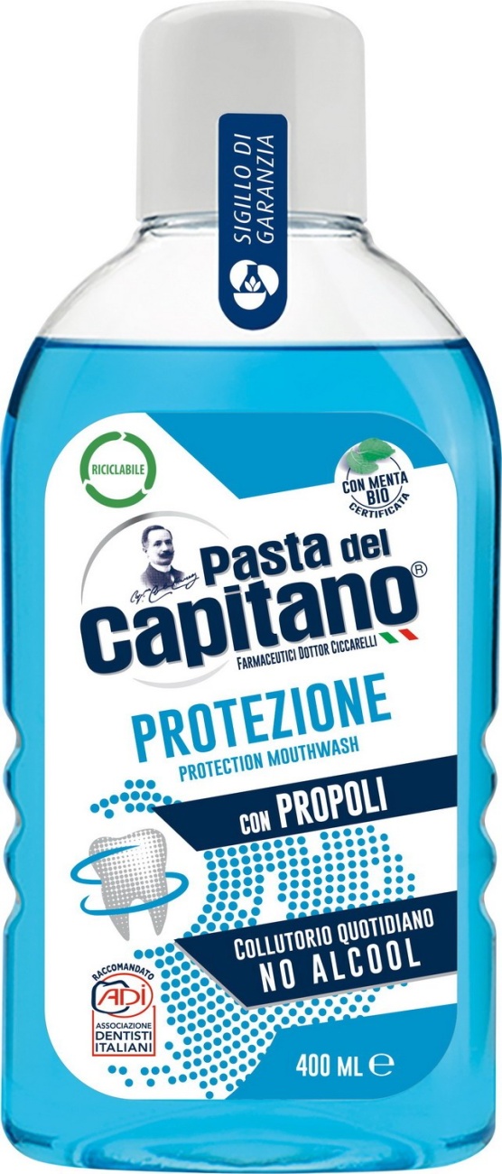 Ополаскиватель для полости рта Pasta del Capitano Protection with Propolis 400 мл 8002140032806