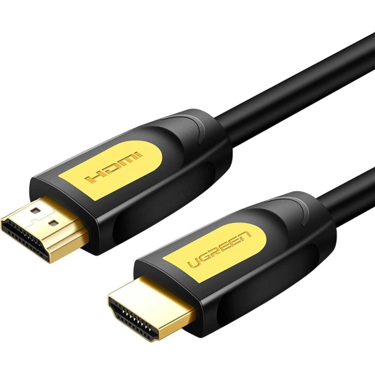 Кабель UGREEN HD101 HDMI 4K цвет желтый/черный. 1м (10115) 1940685
