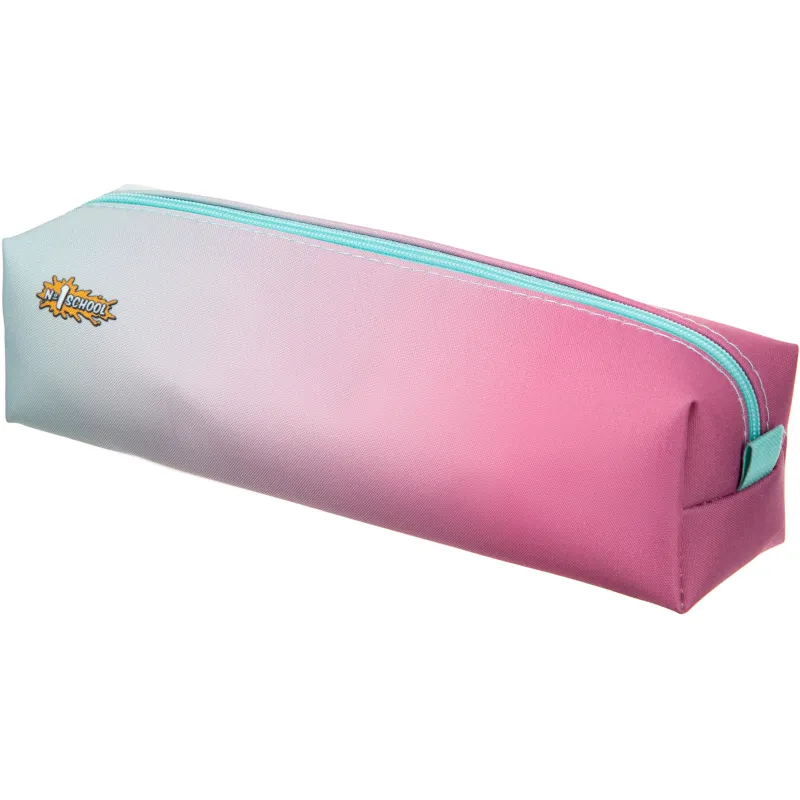 Пенал -косметичка Градиент розовый ПМО 31-20 тк мягкий, 210х50х60 Комус Класс 1557120