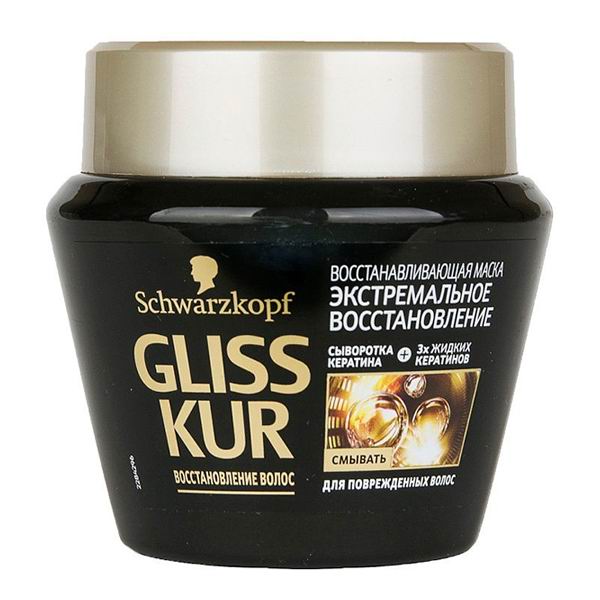Бальзамы-ополаскиватели для волос GLISS KUR 360мл Экстремальное восстановление 4015100406221