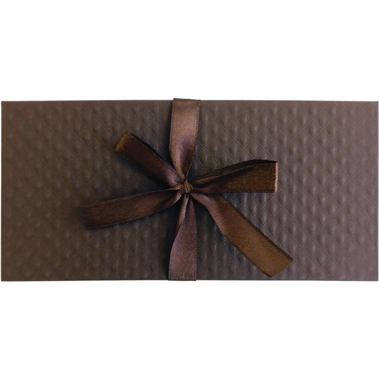 Конверт д/денег с бантом,крафт бумага,172х83х16,коричн,Д10303П.034 Рута Упак 2307703