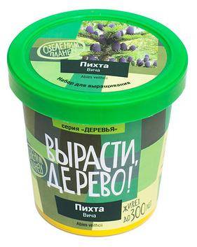 Пихта Вича, набор для выращивания растений Зеленый Капитал zk-003