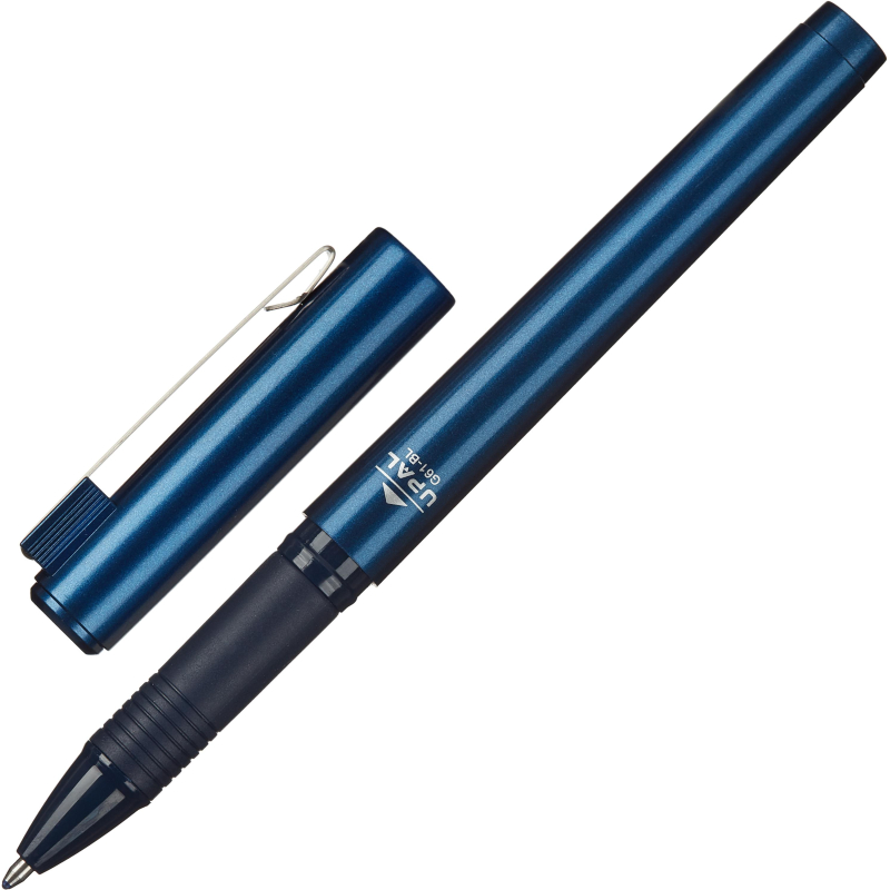 Ручка гелевая неавтомат. Deli Upal шар1мм,лин0,7,син,манж,EG61-BL 1744267