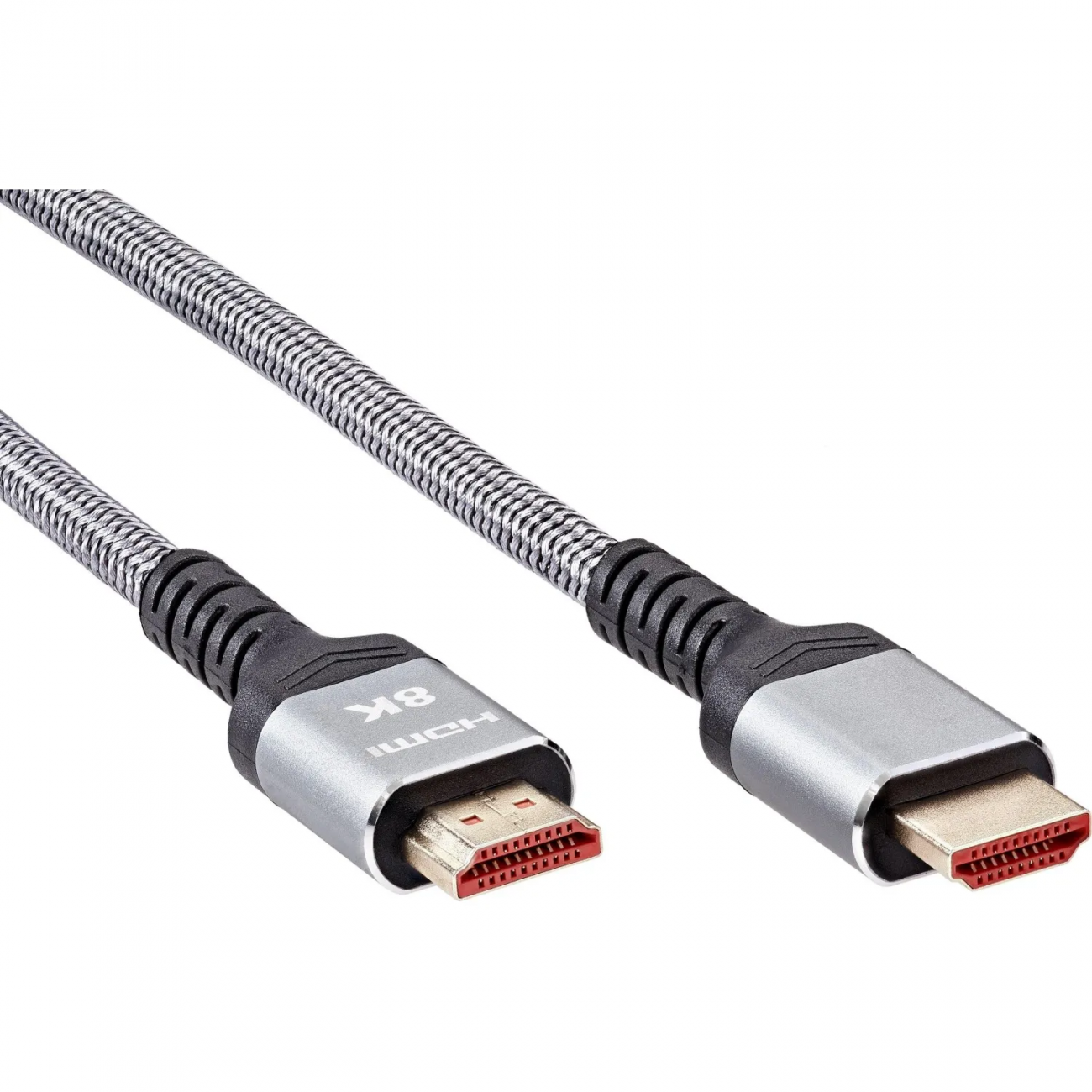 Кабель HDMI 19M/M,ver. 2.1 8KX60Hz (Econom) оплетка 2m iOpen ACG859A-2.0 2390302